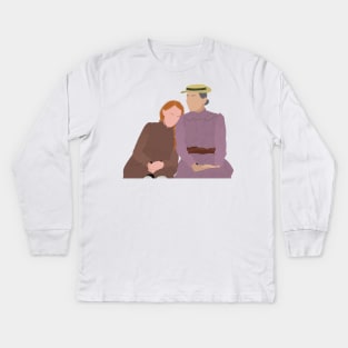 Anne and Marilla Fanart Kids Long Sleeve T-Shirt